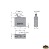 Dual pole AC circuit breaker ETA-A 30 - Universal DC/AC 12/220V power supply - Capacity A 30 [L0542030]