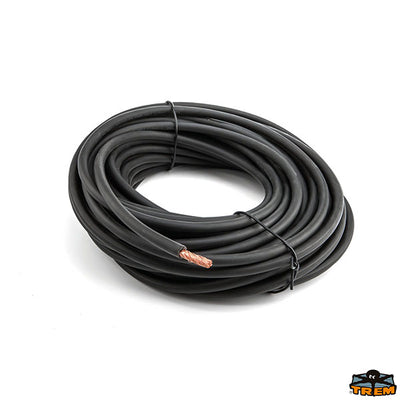 Flexible battery cable H07V-K black colour Trem L1580025