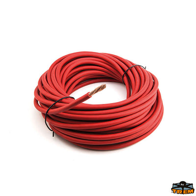 Flexible battery cable H07V-K red colour Trem L1582050