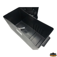 Black polyproylen Kanguro  battery case - size 140 Ah - Made of black polypropylene - For batteries max A-h 140 - Internal dimensions 410x200xH250 mm [N0141250]