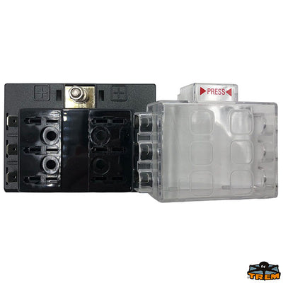 Standard blade fuse holder box with common positive Trem L0601611