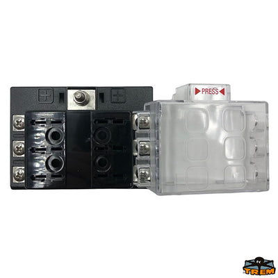 Standard blade fuse holder box with common positive Trem L0602613