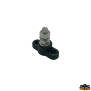 Junction terminals 1xM10 - Black model - Dimensions mm 54 x 25 x h 45 - Center distance 35 mm [L0635202]