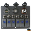 Switch panel with cigarette lighter + 2 USB + power socket Trem L0660106