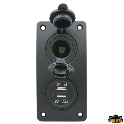 Rocker switch panel 9-32V Trem L0660081