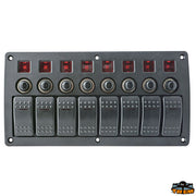 Rocker switch panel 9-32V Trem L0660088