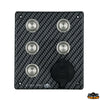Braid wired horizontal electric panel with fuse holder and dual USB Trem L0680305