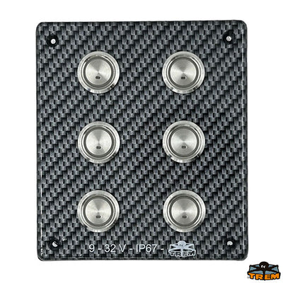 Braid wired horizontal electric panel with fuse holder Trem L0680306