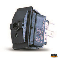 Waterproof toggle switch on-off-on 6 end blocks without led [L0703006]