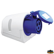 CE tripolar socket with cover wall mount Trem Z2002000