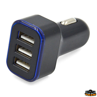 Three USB socket for cigarette lighter Trem L0600785
