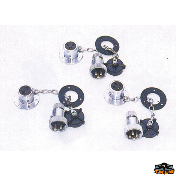 Waterproof plug & socket 5A. Trem L0638090