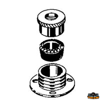 Waterproof fairlead gland for cable diameter 10 mm - Per spine stagnates 3A. - For cable Ø 10 mm - Amps 3 [L0610003]