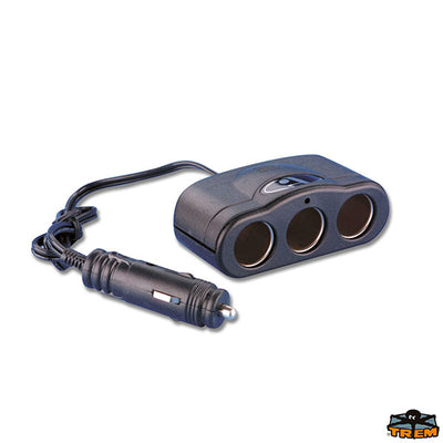 Three cigarette lighter connector Trem L0601333