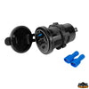 LED backlit USB 3.0 and dual PD/Type C socket - Black colour - Output 58W [L0603058]