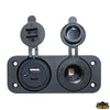 Built-in cigarette lighter socket and double USB Type A+Type C Trem L0674105