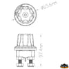 Heavy duty battery switch - Position 2P (ON-OFF) [L0610090]