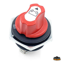 Compact battery switch diameter 10 mm - V max. 32 - Max continuous capacity 300 - Max intermittent capacity 450 - Terminals Ø mm10 [L0610842]
