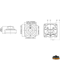 Battery selector switch 9-32V - Volts 9-32 [L0617540]