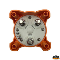 Selector 3 position - Continuous power 350A - Intermediate power 5 min. 600A - Power 10 sec. 2000A - Voltage 32V - Switch poles No.								

								1 [L0611001]