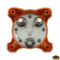 Selector 4 position heavy duty 0-1-2 BOTH - Continuous power 500A - Intermittent power 5 min 700A - Power 10 sec 2750A - Voltage 32V [L0612700]