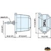 Windscreen wiper 12V - 110° - 12V - 110° model [L0715255]