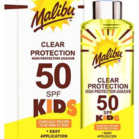 Malibu Sun SPF50 Kids Clear Protect Spray 250ml