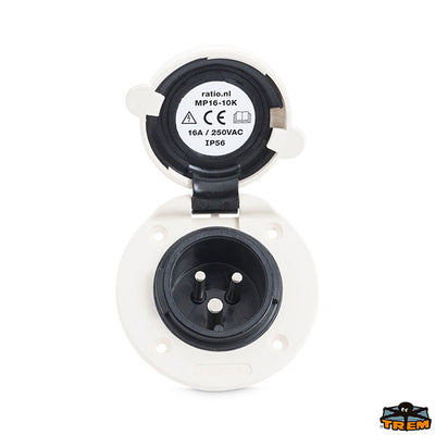Built in plug in IP56 16A polyamide Trem Z2016045