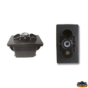 Switch body with 1 red led Trem L0712002