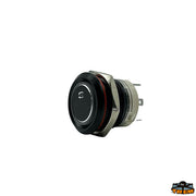 Black aluminium switch 20A Trem L0682321