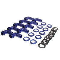 Plastic 40mm Angled Connector 1-1/4" BSP (Pack of 10)