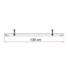 Fiamma Rail Plus XL Bike Rail Deep Black (98656M589)