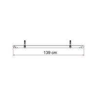Fiamma Rail Plus XL Bike Rail (98656M588)