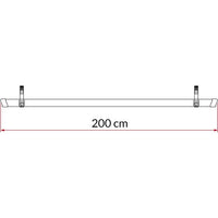 Fiamma Bike Rail Quick 200 Red (98656M292)