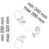 Fiamma Bike-Block Pro S 2 Aluminium (08831A01-)