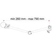 Fiamma Bike-Block Pro S D 3 Aluminium (08831F01-)