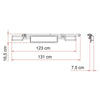 Fiamma Licence Plate Carrier - Deep Black (06146C01A)