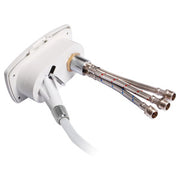 New Edge white shower box SS hose 4 m