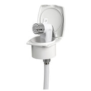 Boris shower white finish PVC hose 2.5 mm