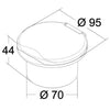 Bulkhead mounting Bulkhead mounting