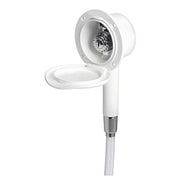 Classic Evo white deck shower PVC hose 4 mm Wall mounting