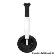 Whale Twist shower cold water, straight, black