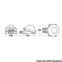 WHALE Baby Foot MK2 self-priming foot pump