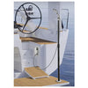 Base DELUX tappo rotante per asta telescopica Doccia Rocky