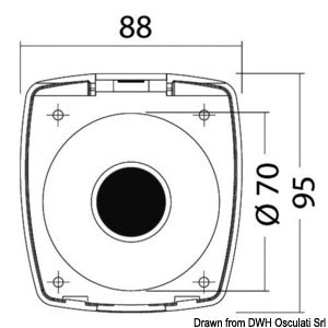 New Edge shower enclosure + door cros outlet 88x95