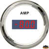 Digital amperometer outer diameter 59 mm black color - Black colour - Scale +/- 80 A - Dimensions mm ext.59-int.52-H45 - Volts12/24 [L3280632]