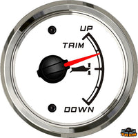 Trim Indicator outer diameter 59 mm black color - Black colour - 0-190 signal - Dimensions mm ext.59-int.52-H45 - Volts12/24 [L3280631]