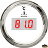 Digital water temperature outer diameter 59 mm white color - White colour - Segnale Matched w/KUS temp. sensor - Display 25-120°C [L3200120]