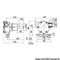 Nauco PM16 pump 1/2"