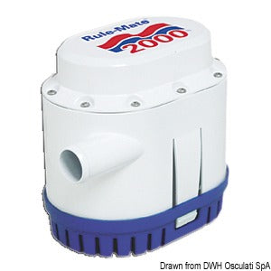 Rule Mate automatic bilge pump 129 l/min 12 V